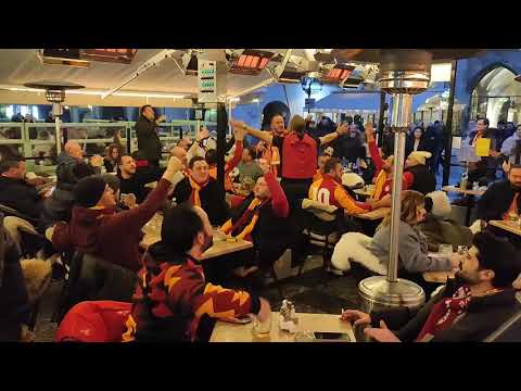 Galatasaray fans in Prague (UEFA Europa League 2024) Sparta vs Galatasaray 4-1