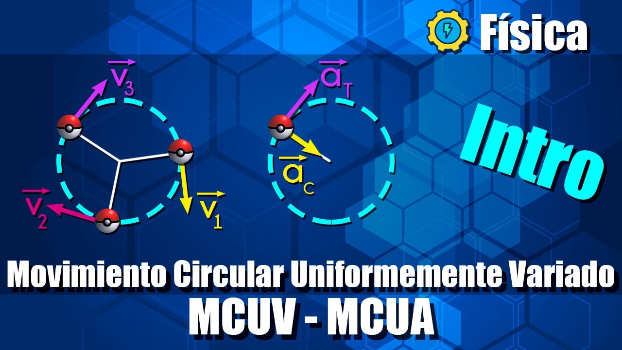 Movimiento Circular Uniformemente Variado (MCUV) - Ejercicios - Intro