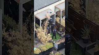 Police Find Wanted Man on Roof