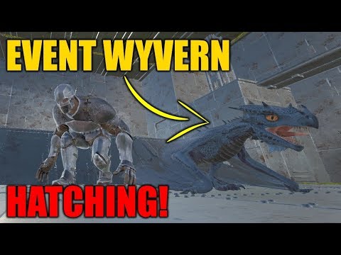 HATCHING OUR FIRST EVENT WYVERN! - Small Tribe Official PvP - Ark Survival Evolved