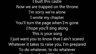 Eminem Ft. Liz Rodrigues - Castle (Lyrics)