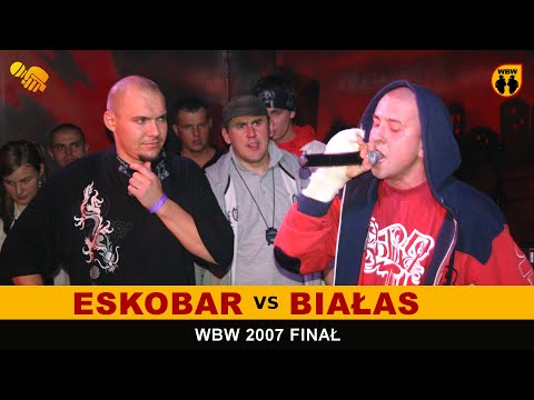 Białas 🆚 Eskobar 🎤 WBW 2007 Finał (freestyle rap battle) Półfinał