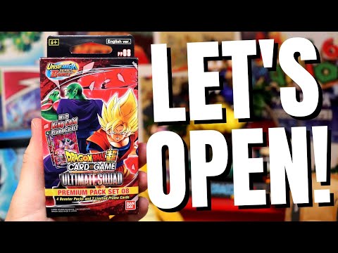 *NEW* Dragon Ball Super Ultimate Squad Premium Pack Set Opening!