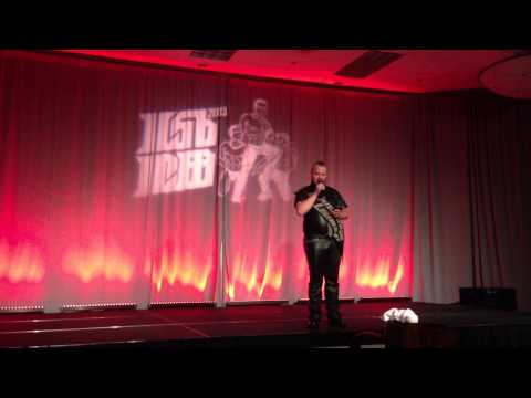Bamm Bamm, International Leatherboy 2012, StepAside Speech -
