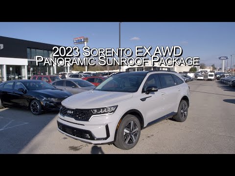 New 2023 Kia Sorento EX AWD Panoramic Sunroof Package|Parkside Kia