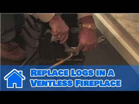 Fireplace Maintenance : How to Replace Logs in a...