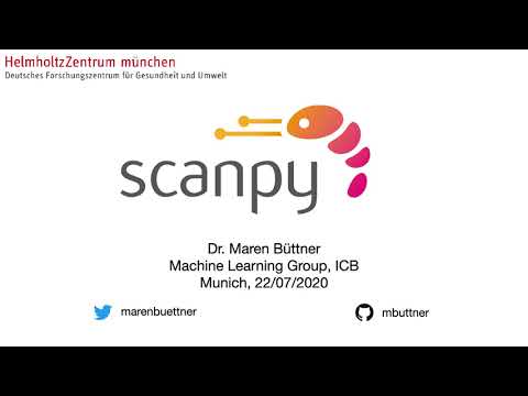 1st scanpy session - overview and experimental considerations