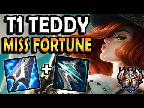 T1 Teddy MISS FORTUNE vs XAYAH [ ADC ] Lol Challenger Korea 10.25 ✅