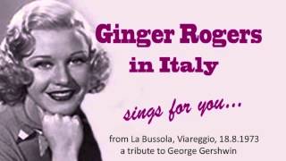 Ginger Rogers sings