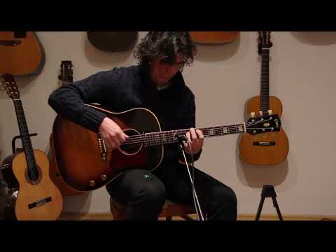 Gibson J-160E 1955 Electro/Acoustic Guitar – Rare Early Model Delivering the Authentic Beatles Tone and Timeless Style - check video! image 19