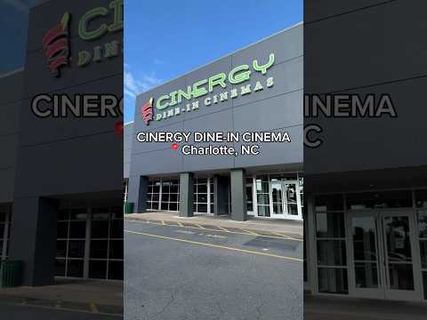 We visited Cinergy Dine-In Cinema to watch Barbie 🫶🏼💖 #charlotte #charlottenc #northcarolina