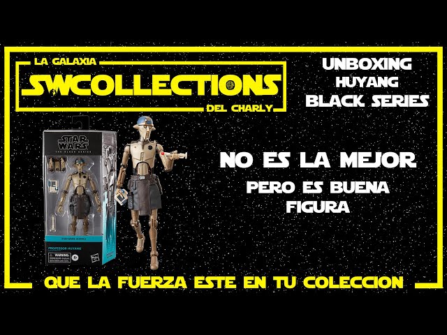 Vídeo relacionado con Hasbro Star Wars The Black Series, Profesor Huyang, Star Wars: Ahsoka, Figuras de acción de 15 cm