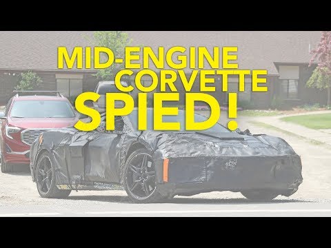 2020 Mid-Engine Corvette C8 Spied Testing