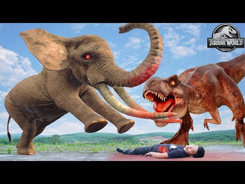 Must Watch New Special T-rex Attack 2023 | Lost In Dinosaur Jurassic World 4 | Dinosaur| Rexy Fillms