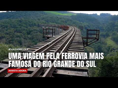 ESTA FERROVIA GIGANTE CORTA O RS E GUARDA HISTÓRIAS INCRÍVEIS!
