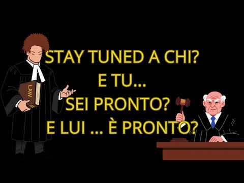 STAY TUNED A CHI!? E TU SEI PRONTO? E LUI ... E' PRONTO?