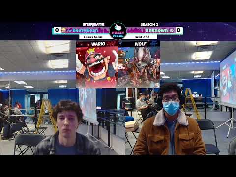 BeatyBean (Wario) vs Unknown (Wolf) -  Losers Semi-Final  - Stargate #27