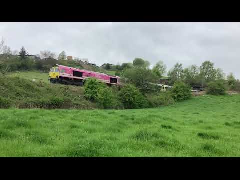 Freightliner 66 x4 convoy ~ 0J05 ~ 66587 66532 66951 66531