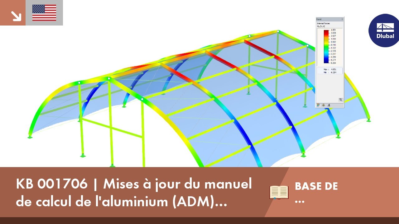 KB 001706 | Mises à jour du manuel de calcul de l&#39;aluminium (ADM) 2020 dans RF-/Aluminium ADM