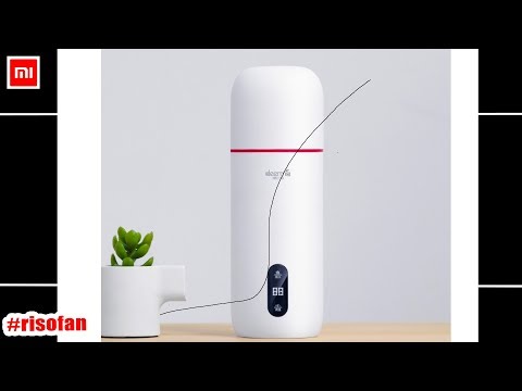 Xiaomi Deerma Electric Hot Vanduo Cup DR050 - nešiojamas termosas - virdulys video