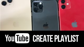 How to Create Playlist on YouTube in iPhone
