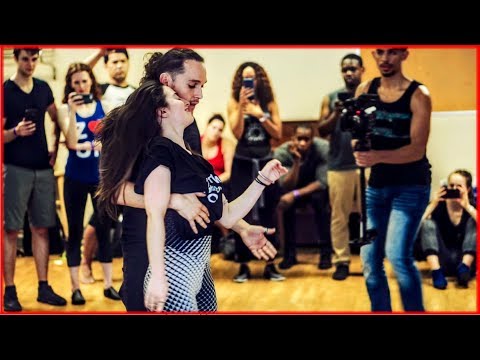 Ry'el & Jessica Lamdon - LambaZouk Dance - New York City Zouk Festival 2017 - Quick vs Slow
