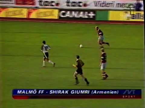 1998-07-28 Malmö FF - FC Shirak Gyumri (Armenien) 5-0 UEFA Cup First qualifying round, leg 2