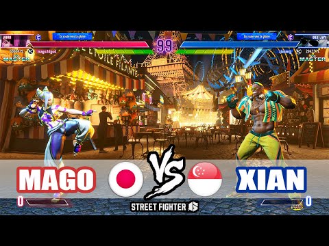 SF6 ➤ Mago (Juri) VS Xian (Dee Jay)【Street Fighter 6】