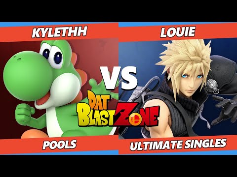 DAT BlastZone 32 - Kylethh (Yoshi) Vs. Louie (Cloud) SSBU Ultimate Tournament