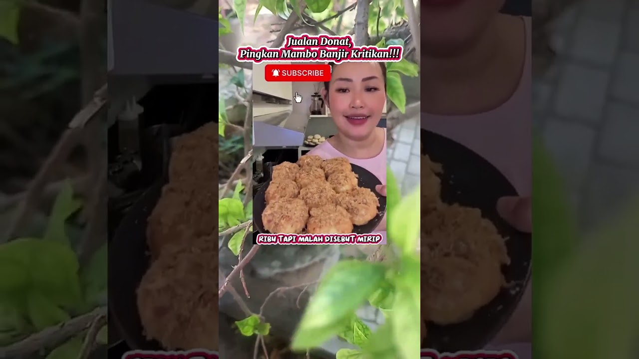 Viral!! 200 thousand rupiah donut, pinkan mambo, similar to odading😱#artist #trending #shorts