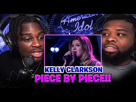 BabantheKidd FIRST TIME reacting to Kelly Clarkson - Piece By Piece!! American Idol Farewell Season!