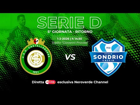 LIVE | Castellanzese - Nuova Sondrio  |  22ª Giornata  |  Stagione 2025/2026
