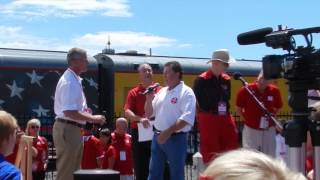 preview picture of video 'Union Pacific's Big Red Express'