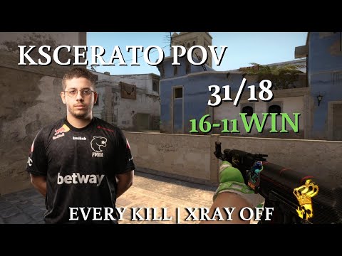 FURIA KSCERATO 31Kills POV Playing Mirage On FACEIT! 2023 CSGO POV & HIGHLIGHTS