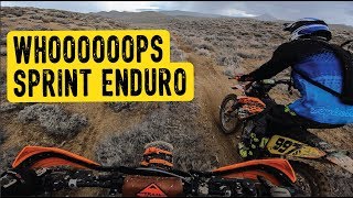 Perfect Wet Sand Sprint Enduro Race Vlog / B250 Wild Horse Nevada