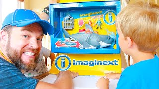 IMAGINEXT MEGA BITE SHARK 🦈   Unboxing & Play