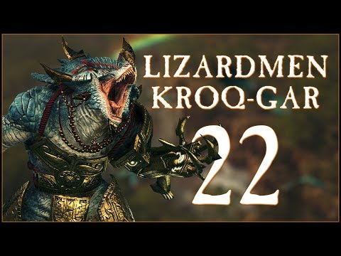 DEAD WOOD ELVES - Lizardmen: Kroq-Gar (Legendary) - Total War: WARHAMMER II - Ep.22!