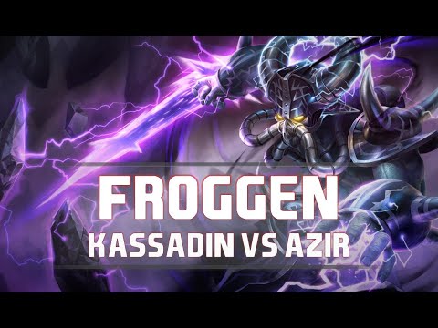 Froggen as Kassadin vs Azir - S8 MID Ranked Gameplay