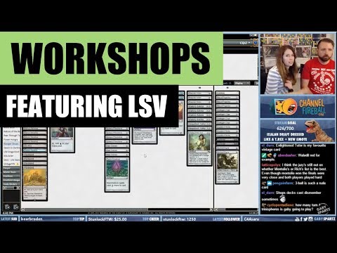 Learning Vintage Workshops with LSV / Magic: The Gathering / MTG