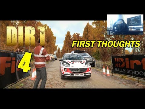DIRT 4 [PC] Career Mode Walkthrough #1 | First Impressions !! [WheelCam]