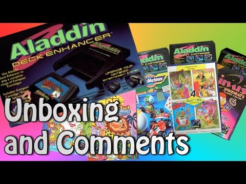 NES Stuff: Rare Aladdin Deck Enhancer Unboxing and Impressions