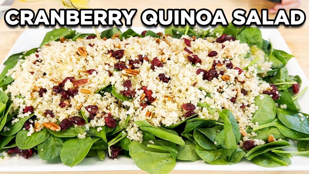 Easy Cranberry Quinoa Salad Recipe