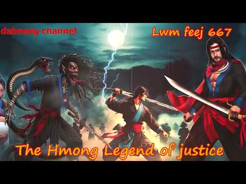 Lwm feej tub nab dub The shaman Part 667 - Looj Tim Leem - Swordsman of Justice story