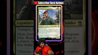 Rate My Commanders Daily  @lotrloreman  #mtg  #marvel  #commander