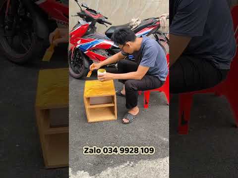 Hướng dẫn tự sơn mới bàn ghế cũ trong nhà bóng đẹp như mới
