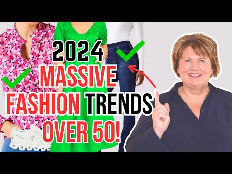 2024 WEARABLE Fashion Trends for Women Over 50: Pefect for Plus Size!
