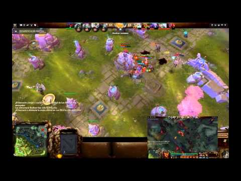 Megacreeps + Ultra + Teamwork = Won the game"