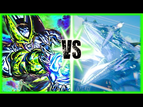 Perfect Cell Vs Perfect Chaos (Sonic Adventure) | Blender Animation