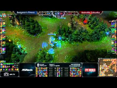 Game Ninja: Bulgaria's Finest vs. Biskvitki Zakuska