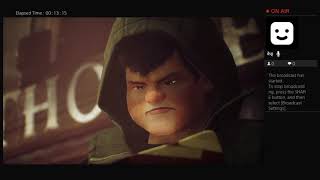 The Captain doing a live review of Concrete Genie